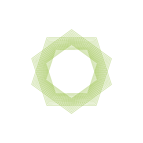 art design light green